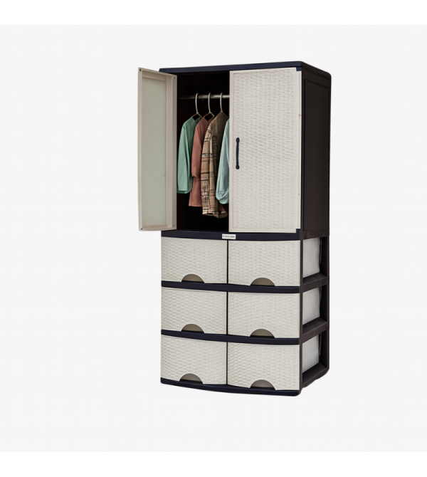 ARMARIO INDUPLEXA CAJONERA MONUMENTAL CAFE/CREMA