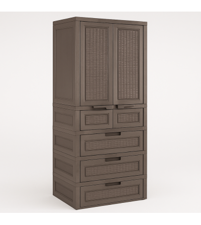 ARMARIO INDUPLEXA CAJONERA MONUMENTAL CAFE/CREMA