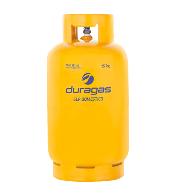 CILINDRO PARA GAS DURAGAS 15 KG
