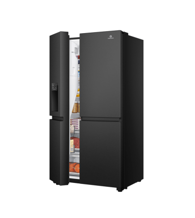 REFRIGERADORA INDURAMA RI-790 SIDE BY SIDE 669LT NEGRA